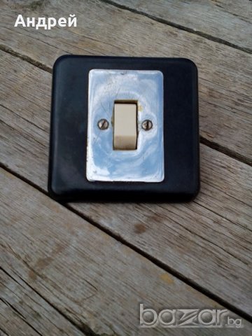 Старинен електрически ключ