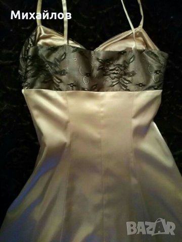 Бална официална рокля с дантела, снимка 4 - Рокли - 21774391