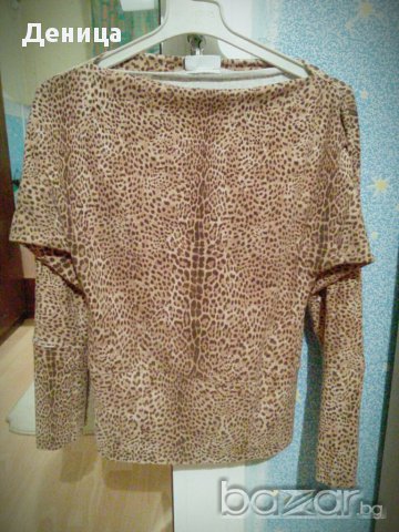 Намалена! Тигрова блуза, снимка 1 - Блузи с дълъг ръкав и пуловери - 17409656