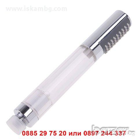 Светеща душ слушалка 3 цвята ЦИЛИНДЪР, снимка 3 - Други стоки за дома - 12366264