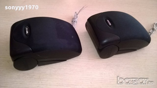 Philips 6ohms-2х60watts-2броя колони-внос швеицария, снимка 7 - Тонколони - 13219045