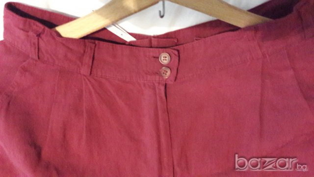 Мъжки летен панталон средна дължина червен, снимка 4 - Панталони - 18566101