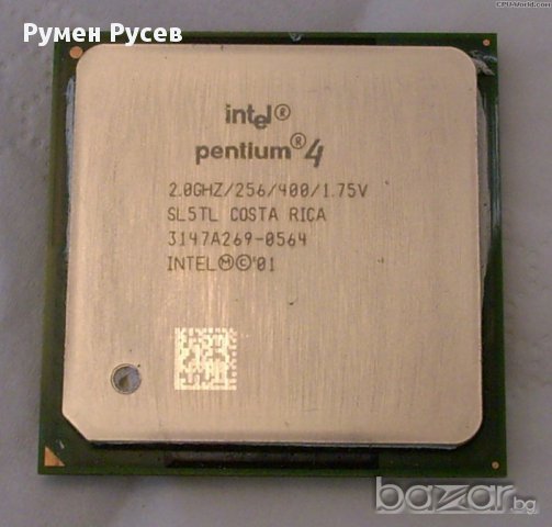 INTEL PENTIUM 4  2.0 ghz/256/400/1.75V, снимка 1 - Процесори - 17702160
