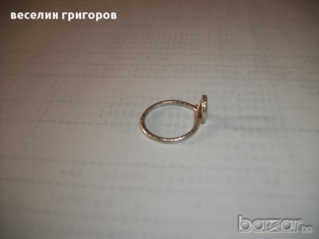 сребърен пръстен, снимка 8 - Пръстени - 10936448