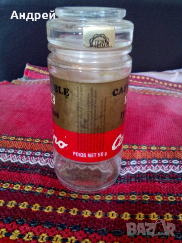 Старо бурканче от кафе #2, снимка 4 - Антикварни и старинни предмети - 23001981