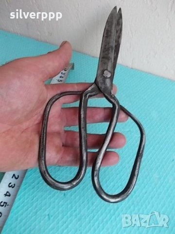  Стара абаджийска ножица , снимка 3 - Антикварни и старинни предмети - 23197996