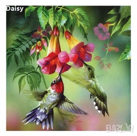 Диамантен гоблен " Колибри ", снимка 1