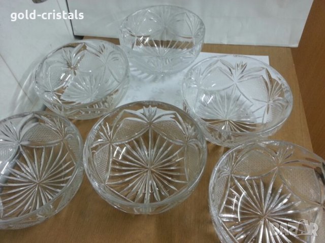 кристални купички купи , снимка 4 - Антикварни и старинни предмети - 22703226