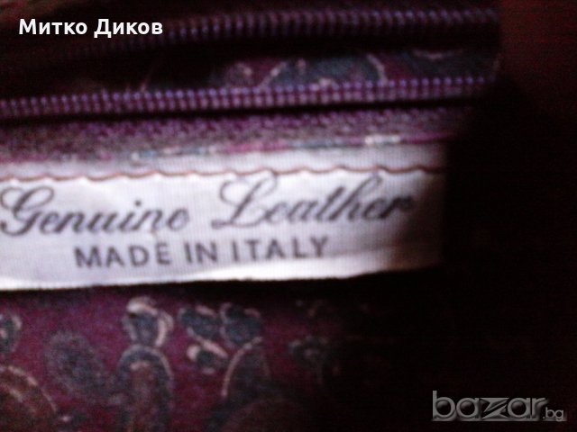 Женска чанта -естествена кожа Маде ин Итали, снимка 4 - Чанти - 19272989