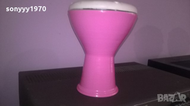 СИНЯ-ЗЕЛЕНА-ЧЕРНА-Тарамбука метална 26Х17см-нова-внос сирия, снимка 3 - Ударни инструменти - 26144985