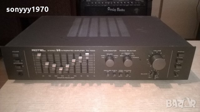 rotel ra-1000 stereo amplifier-tokyo japan-внос швеицария, снимка 7 - Ресийвъри, усилватели, смесителни пултове - 22189872