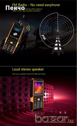 Нов отключен здрав мобилен телефон Dual Sim GSM 4800mAh - водоустойчив, снимка 9 - Други - 17552604