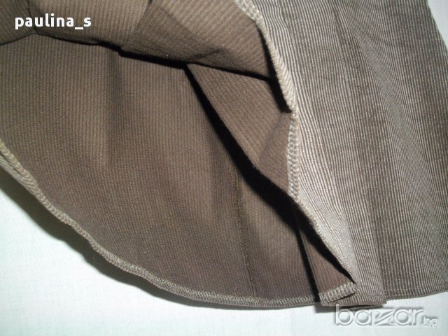 Плисирана джинсова пола / голям размер, снимка 2 - Поли - 15339242