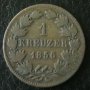 1 кройцер 1856, Херцогство Баден(Германия), снимка 1