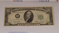 $ 10 Dollars 1950 Federal Reserve Bank of Boston VF-XF