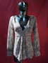Прозрачна блузка от шифон леопардов принт С, снимка 1 - Блузи с дълъг ръкав и пуловери - 21575929