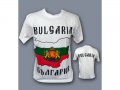 патриотична тениска  България - Граници и герб