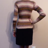 Ръчно плетена памучна блуза, снимка 4 - Блузи с дълъг ръкав и пуловери - 15829879