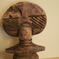  Голяма автентична Ашанти фигура от Гана, снимка 10 - Колекции - 20689292