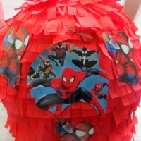 Пинята Спайдърмен +маска  и конфети подарък  , снимка 1 - Декорация за дома - 20782644