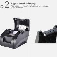 POS принтер за касови бележки и баркодове, снимка 3 - Друго търговско оборудване - 16220258