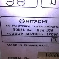Hitachi hta-d30 stereo receiver-внос швеицария, снимка 12 - Ресийвъри, усилватели, смесителни пултове - 17859988
