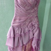 Бална рокля лилава, снимка 4 - Рокли - 22260778