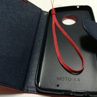 Motorola Moto X4 калъф тип тефтер със силиконово легло, снимка 6 - Калъфи, кейсове - 20224639