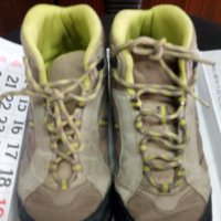 Туристически обувки Quechua forclaz 50 jr 13 beige oxylane, снимка 1 - Спортна екипировка - 23740730