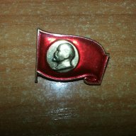 Позлатена значка с Ленин - нова, снимка 1 - Антикварни и старинни предмети - 12670486