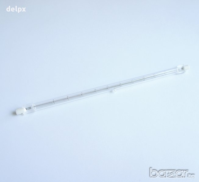 Лампа халогенна пура с цокъл R7s 220V 1500W 254mm, снимка 1
