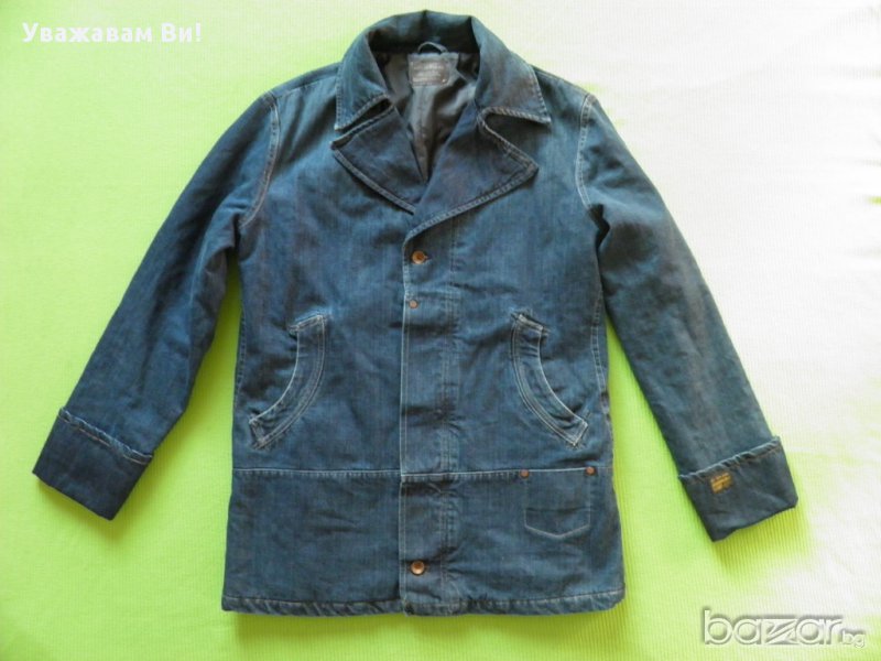 G-star  зимно дънково манто, снимка 1