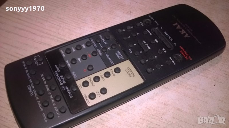 akai-audio remote control-внос швеицария, снимка 1