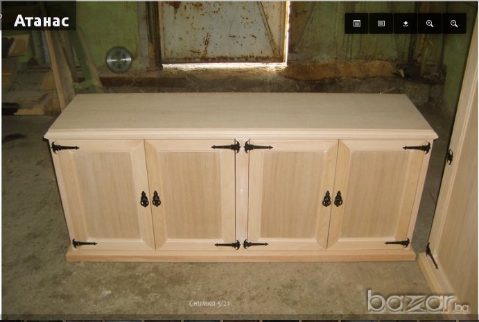 Дървени шкафове, снимка 1