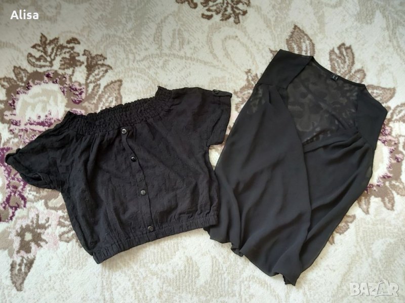 Дамски топ+ дамска риза, снимка 1