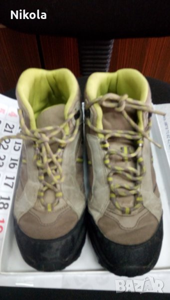 Туристически обувки Quechua forclaz 50 jr 13 beige oxylane, снимка 1