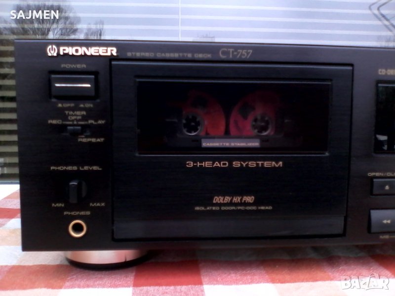 Pioneer CT-757 .дек, снимка 1