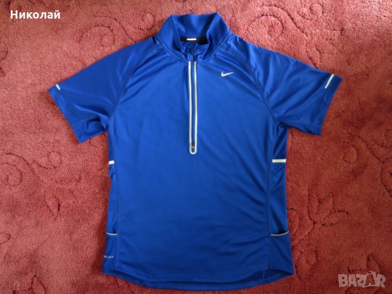 Nike Denier Differential Short Sleeve Running Shirt, снимка 1