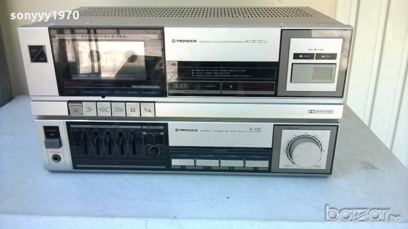 pioneer dc-x10z-amplifier+cassette deck japan- 270w-внос швеицария, снимка 1