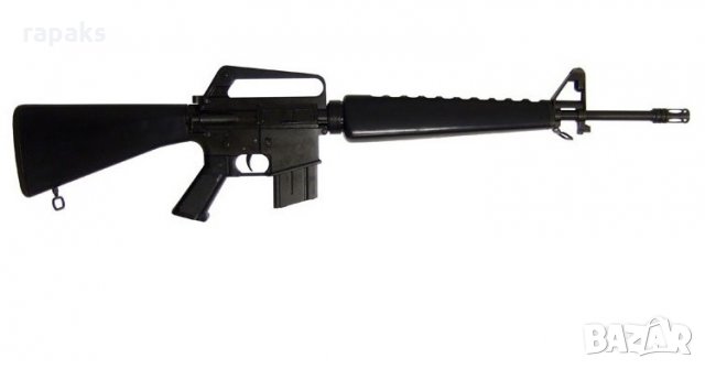 Автоматична пушка M16. Действаща, но не стреляща реплика на американският военен автомат,пистолет,, снимка 2 - Бойно оръжие - 21487987