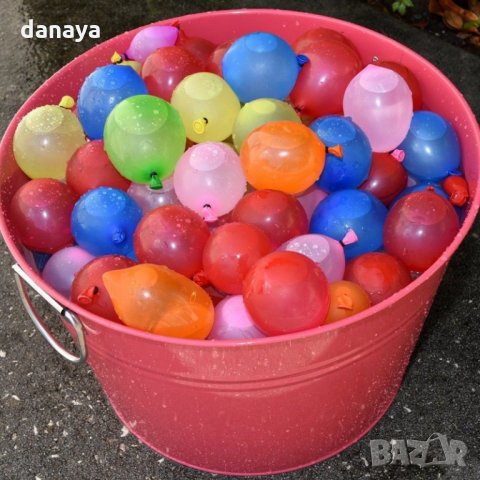 387 Балони водни бомби парти балони връзка с 37 броя балончета водна бомба, снимка 11 - Надуваеми играчки - 21714869