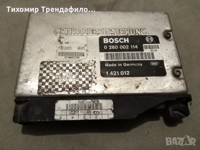 BMW 525 1991 Transmission Gearbox ECU 0260002114 1421012 ,0 260 002 114, 1 421 012,компютър за скоро, снимка 1 - Части - 23653301