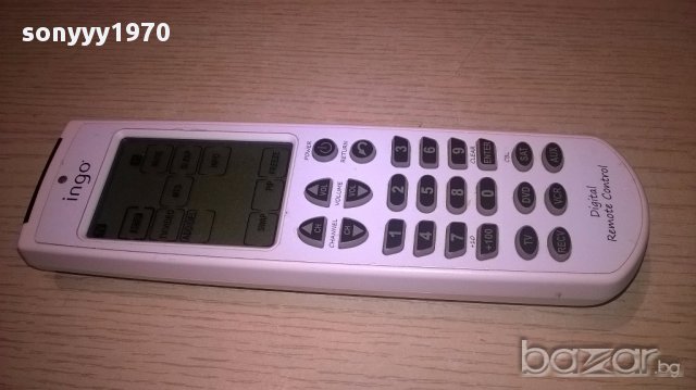 Ingo remote-с активен дисплеи-внос швеицария, снимка 5 - Ресийвъри, усилватели, смесителни пултове - 16482785
