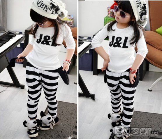  Детски комплекти в черно и бяло
