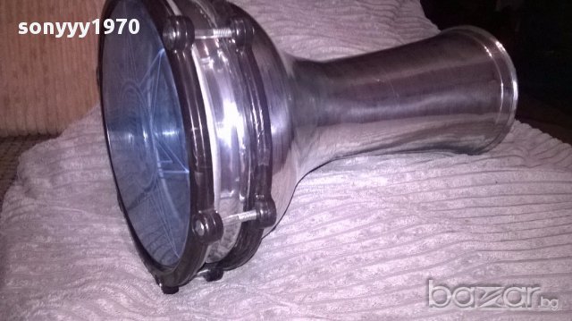 НОВА лъскава тарамбука от сирия 30х20см-алуминиева