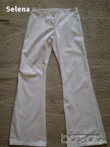 бял дамски панталон Motivi , снимка 3 - Панталони - 11724402