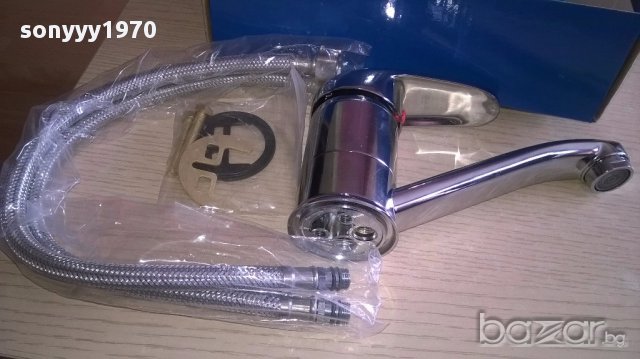 Italomix-смесител за плот мивка с меки връзки-нов, снимка 10 - Смесители - 17579379