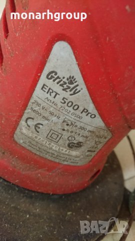 Електрическа косачка Grizzly ert 500 pro, снимка 2 - Градинска техника - 25544950