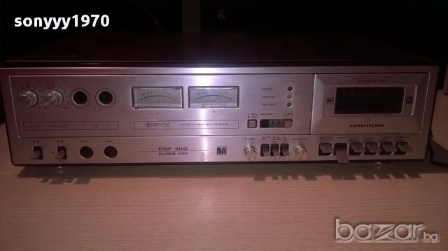 GRUNDIG CNF 300-SUPER HIFI-Ретро дек-внос швеицария, снимка 2 - Декове - 13523584