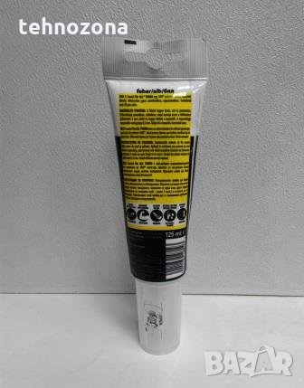 Лепило - уплътнител бяло, Soudal Fix All Turbo туба 125мл., снимка 4 - Лепила и силикон - 22639435